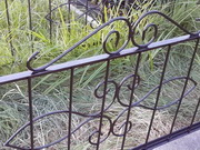 Покрашенная ограда, результат работы по окраске ограды, фото 6